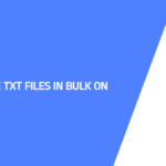 How to Merge TXT Files in Bulk on Windows