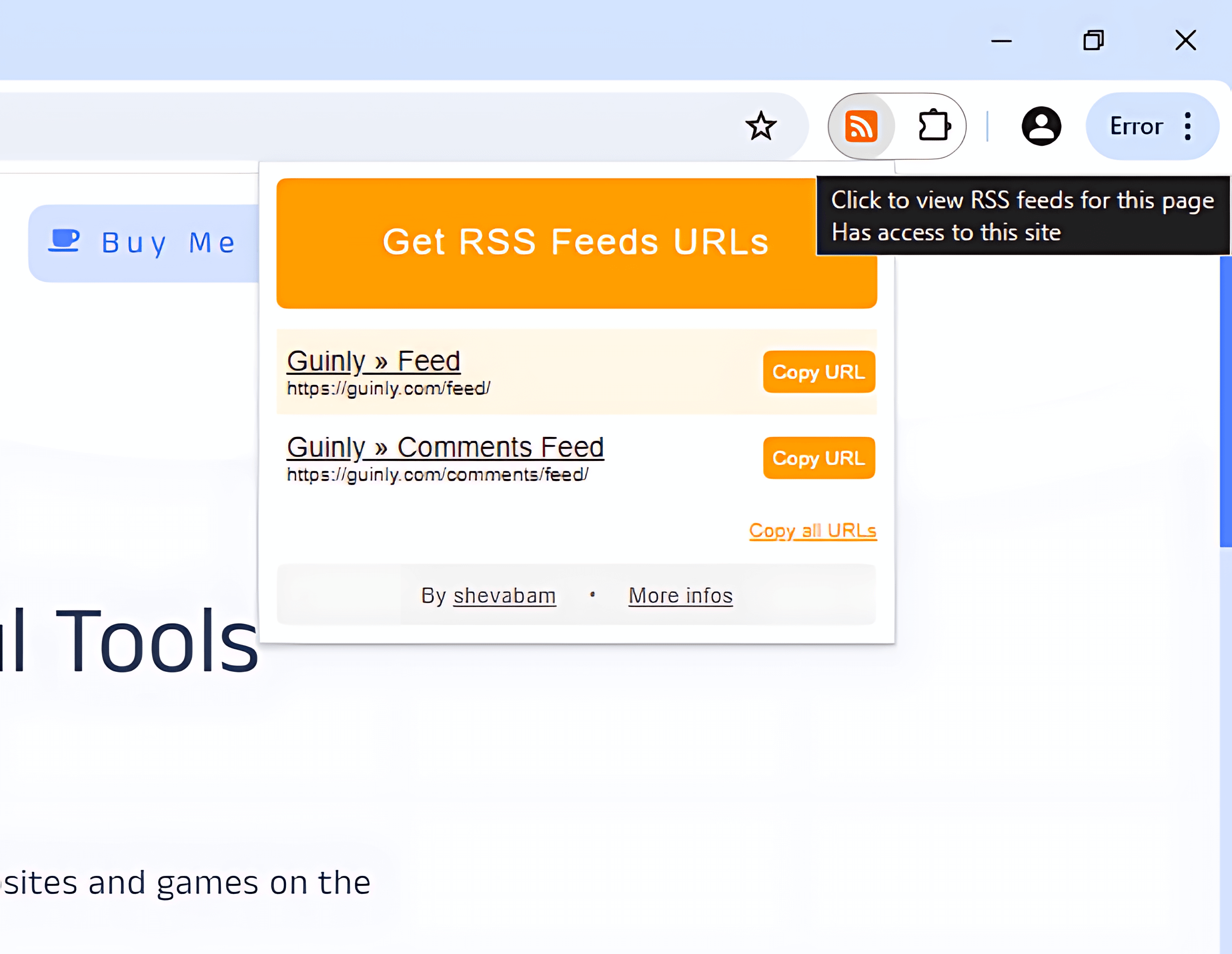 How To Find The RSS Feed URL For Any Site5