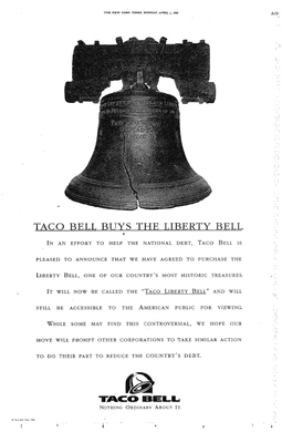 Taco Liberty Bell 1996